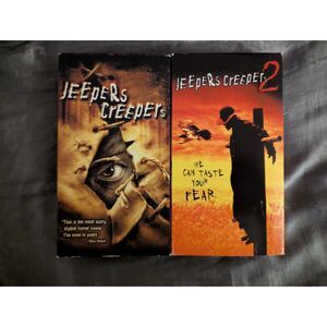 Jeepers Creepers 1 & 2 VHS Horror Lot (2001/2003) - Cult Classics